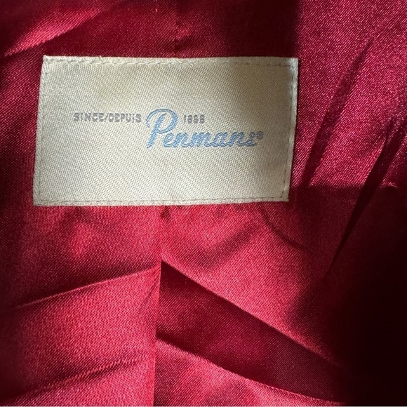 Vintage Faux Fur Mid Thigh Black Coat - Picture 11 of 12